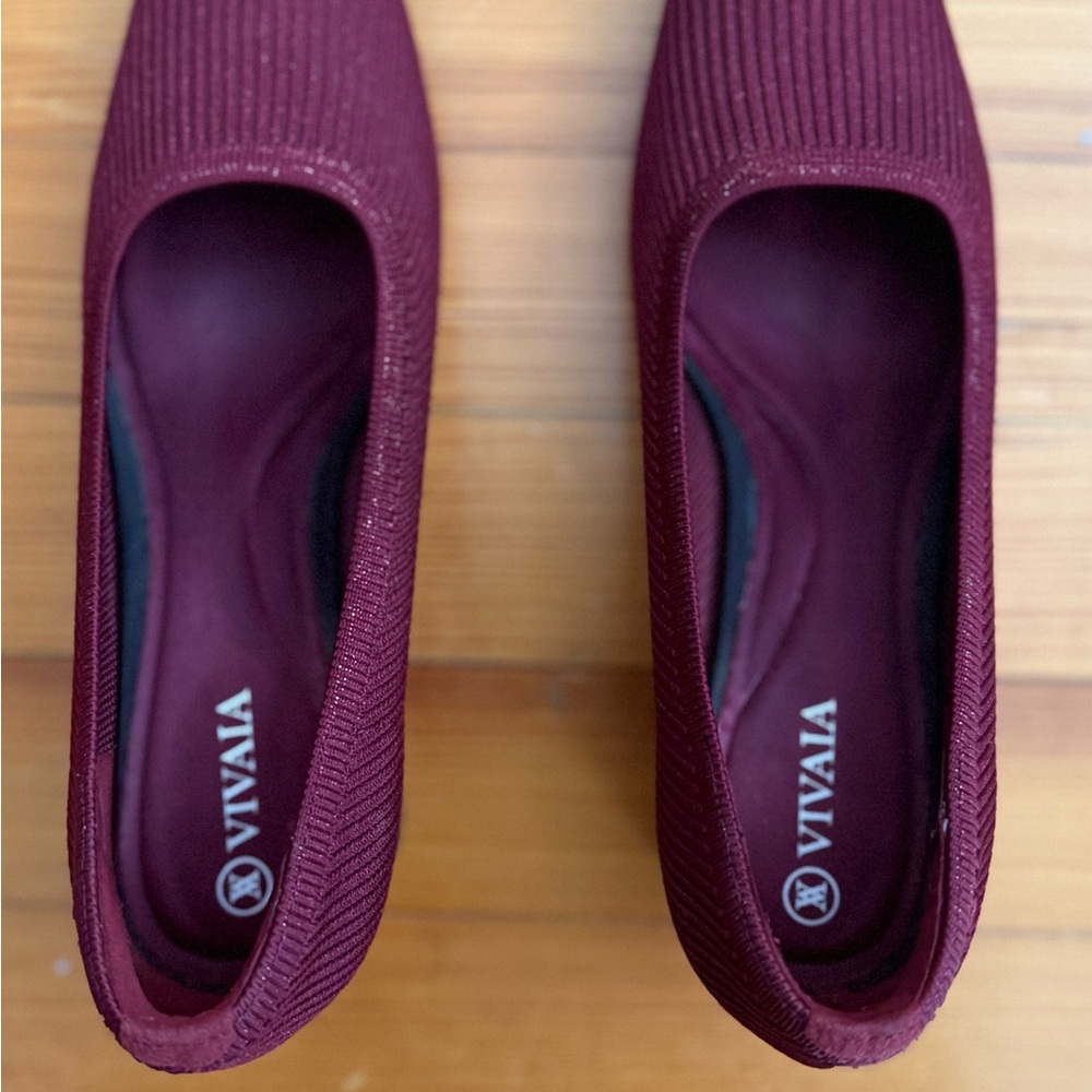 Vivaia Square-Toe Chunky Heel (Melody Pro) - Size 37 (6.5)